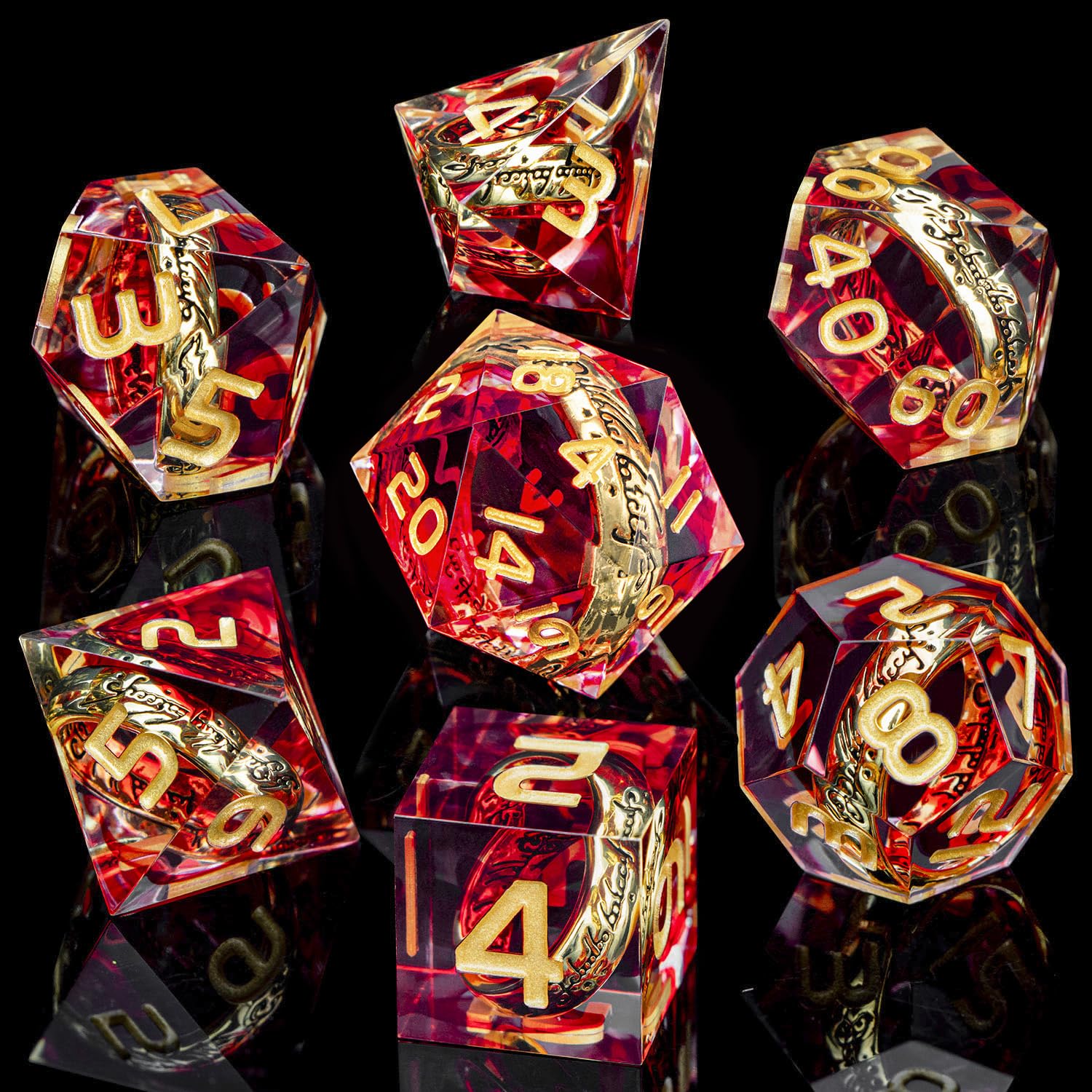 Lord of the Rings Resin Dice